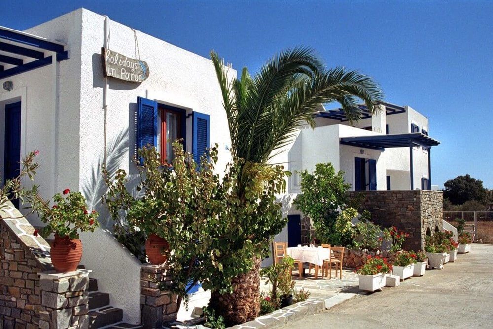 Holidays In Paros Алікі Екстер'єр фото